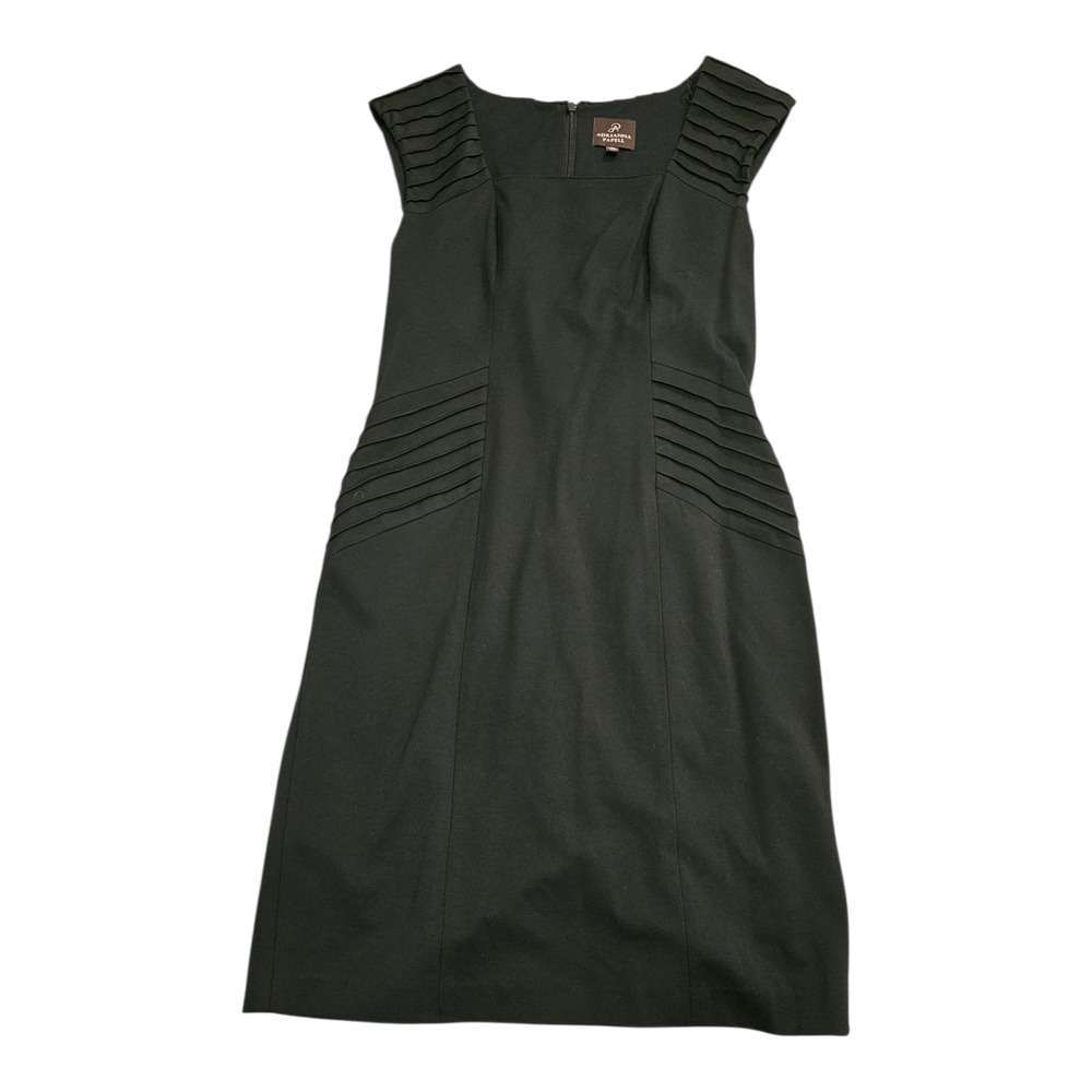 Adrianna Papell 8P Dark Green Sleeveless Dress